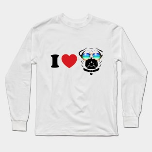 Pug Long Sleeve T-Shirt